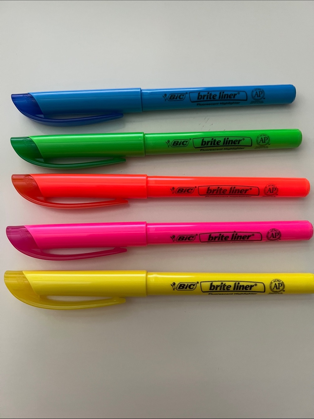 BIC Brite Liner Assorted Highlighter Pens